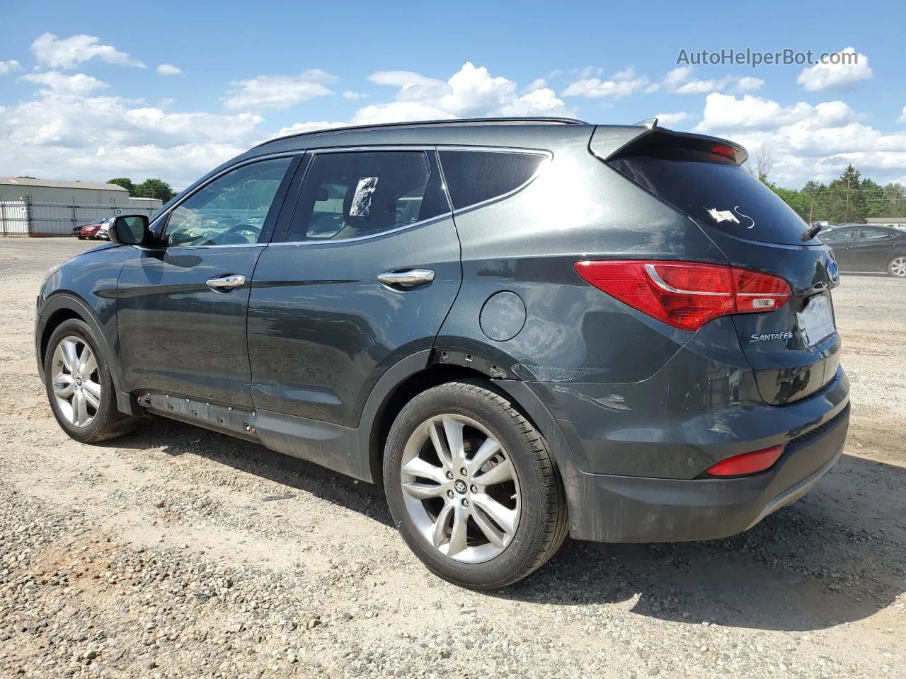 2013 Hyundai Santa Fe Sport  Серый vin: 5XYZU3LAXDG009418