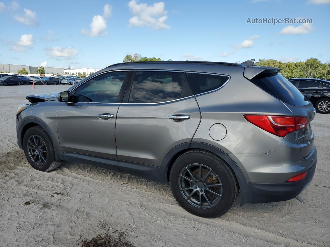 2013 Hyundai Santa Fe Sport  Серый vin: 5XYZU3LAXDG081087