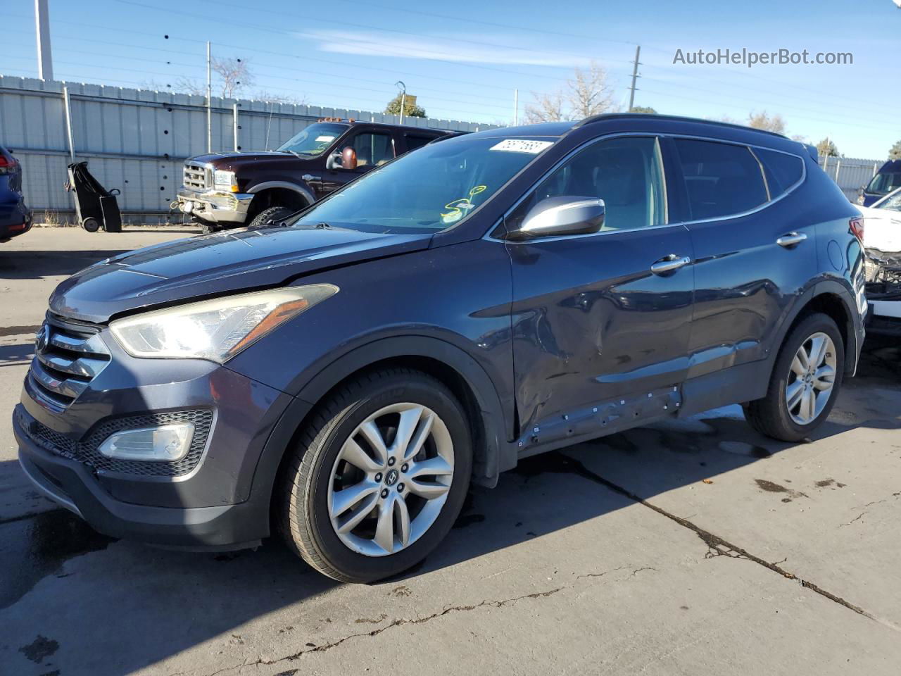 2013 Hyundai Santa Fe Sport  Charcoal vin: 5XYZU3LAXDG105274