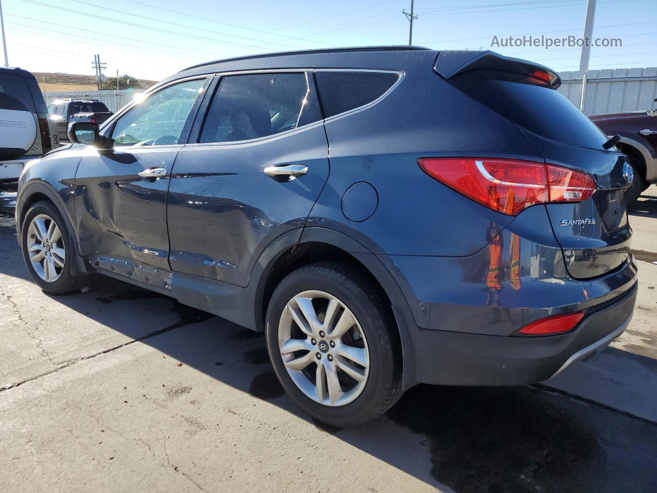 2013 Hyundai Santa Fe Sport  Charcoal vin: 5XYZU3LAXDG105274