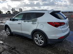 2013 Hyundai Santa Fe Sport  White vin: 5XYZU3LAXDG120891