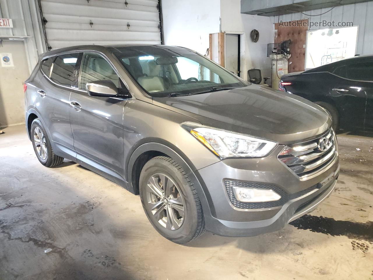 2013 Hyundai Santa Fe Sport  Charcoal vin: 5XYZU3LB0DG025376