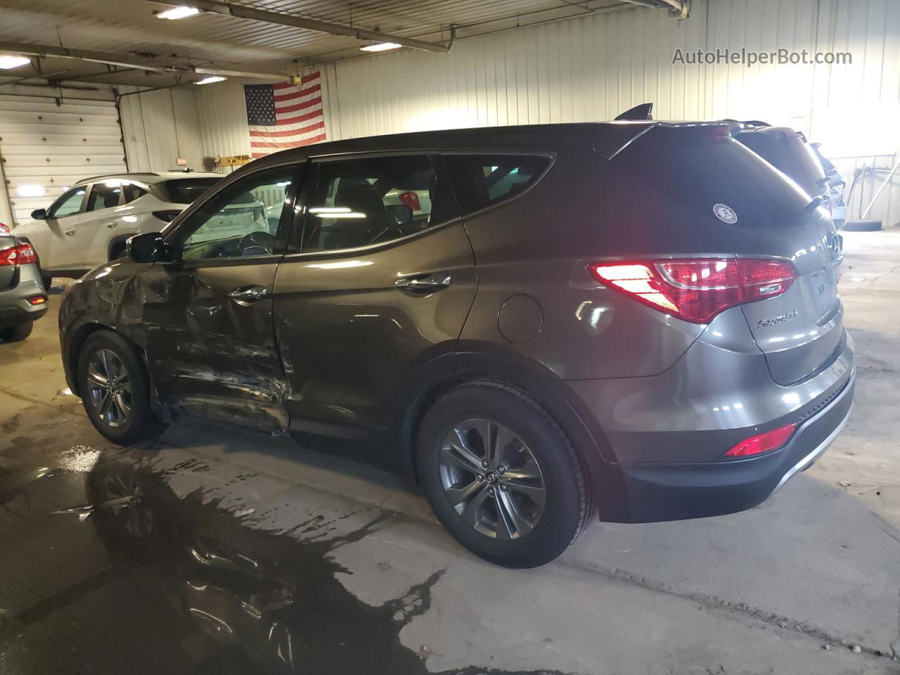 2013 Hyundai Santa Fe Sport  Charcoal vin: 5XYZU3LB0DG025376