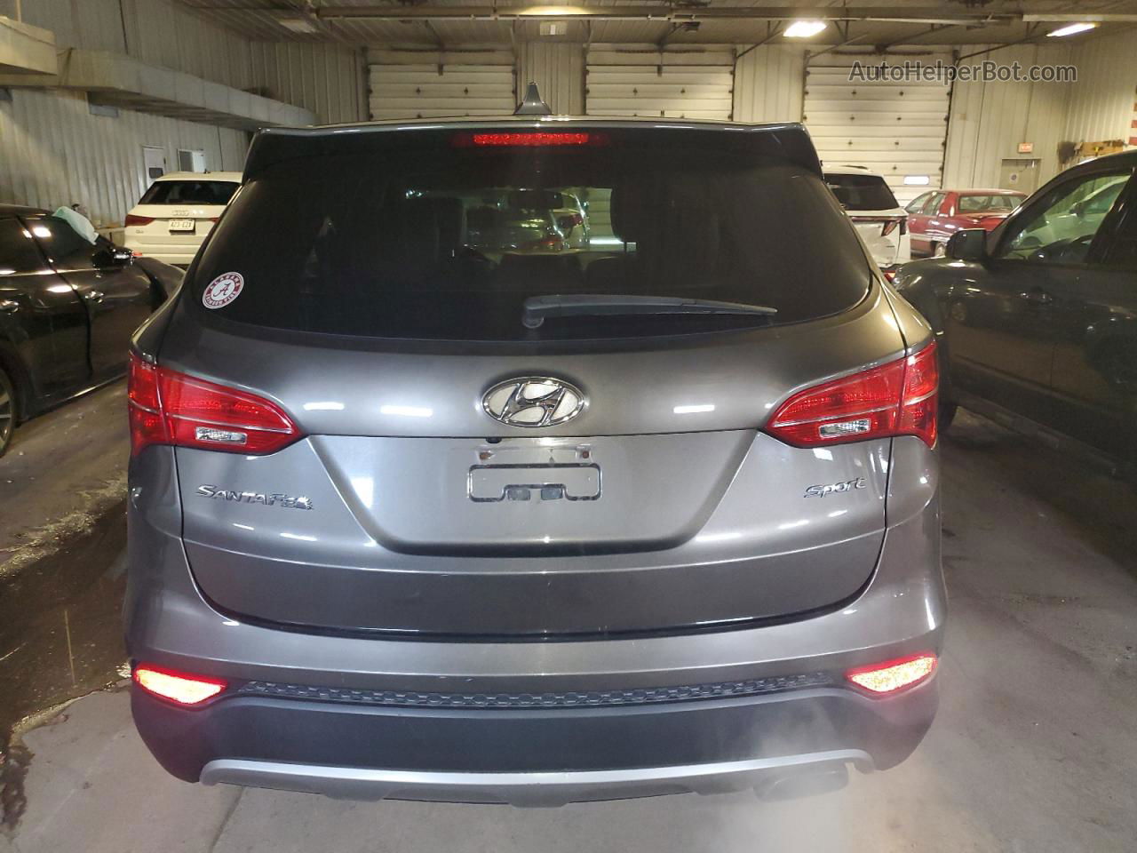 2013 Hyundai Santa Fe Sport  Charcoal vin: 5XYZU3LB0DG025376