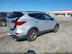 2018 Hyundai Santa Fe Sport 2.4l Silver vin: 5XYZU3LB0JG537280