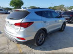 2018 Hyundai Santa Fe Sport 2.4l Silver vin: 5XYZU3LB0JG553754