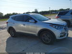 2018 Hyundai Santa Fe Sport 2.4l Silver vin: 5XYZU3LB0JG553754