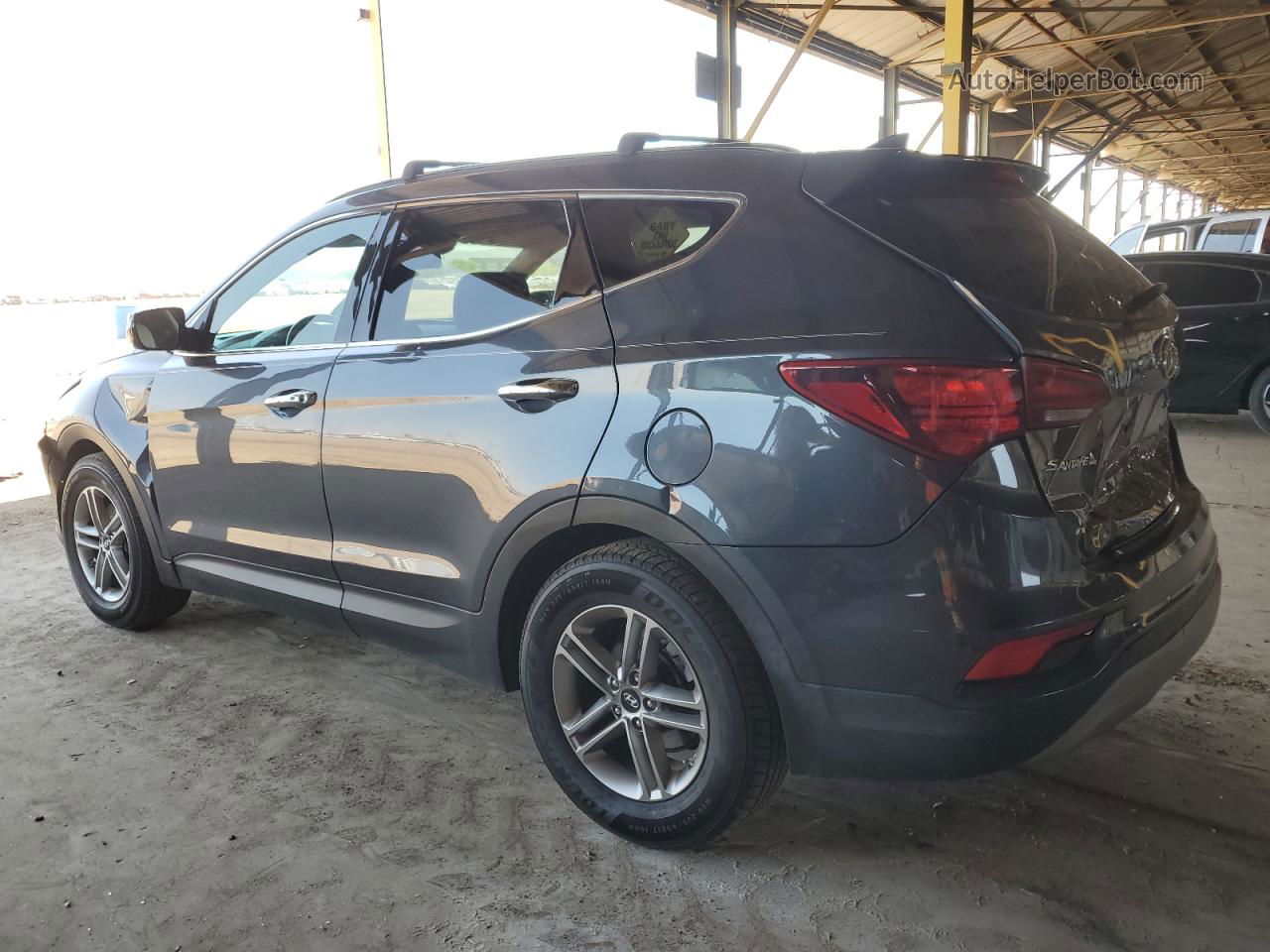 2018 Hyundai Santa Fe Sport  Gray vin: 5XYZU3LB0JG556234