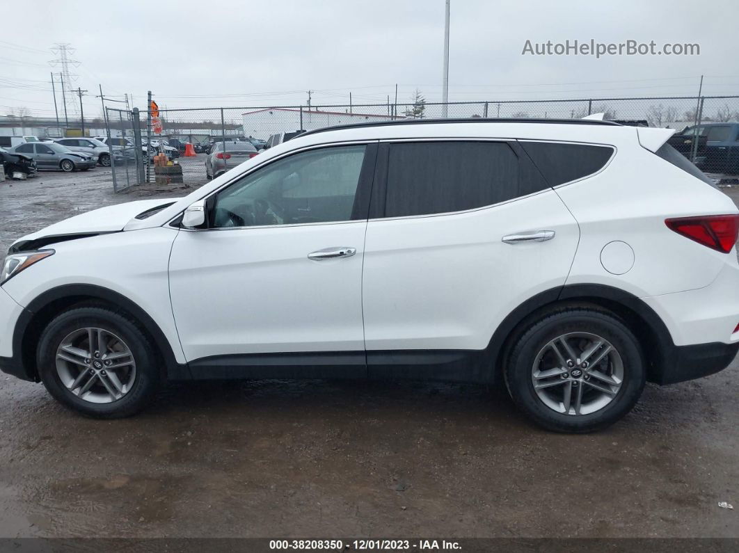 2018 Hyundai Santa Fe Sport 2.4l White vin: 5XYZU3LB0JG568268