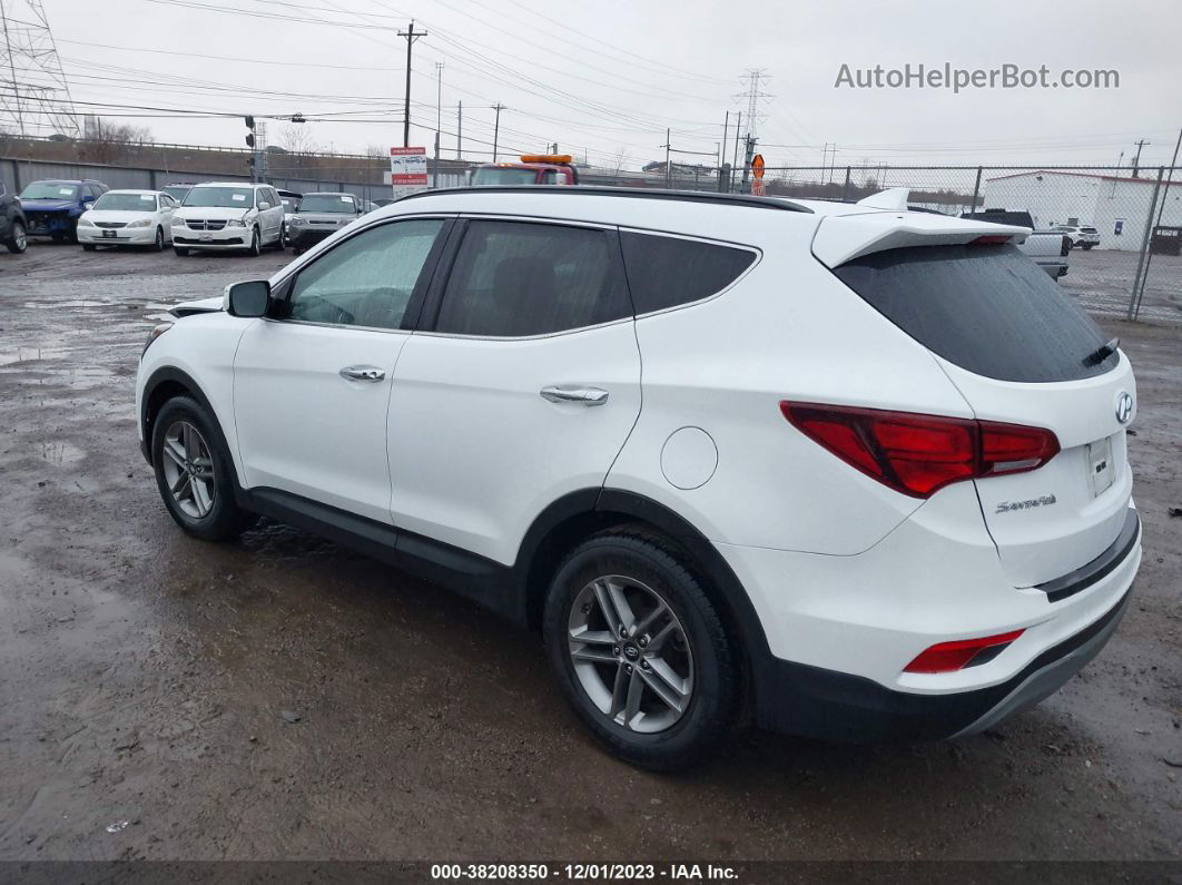 2018 Hyundai Santa Fe Sport 2.4l White vin: 5XYZU3LB0JG568268