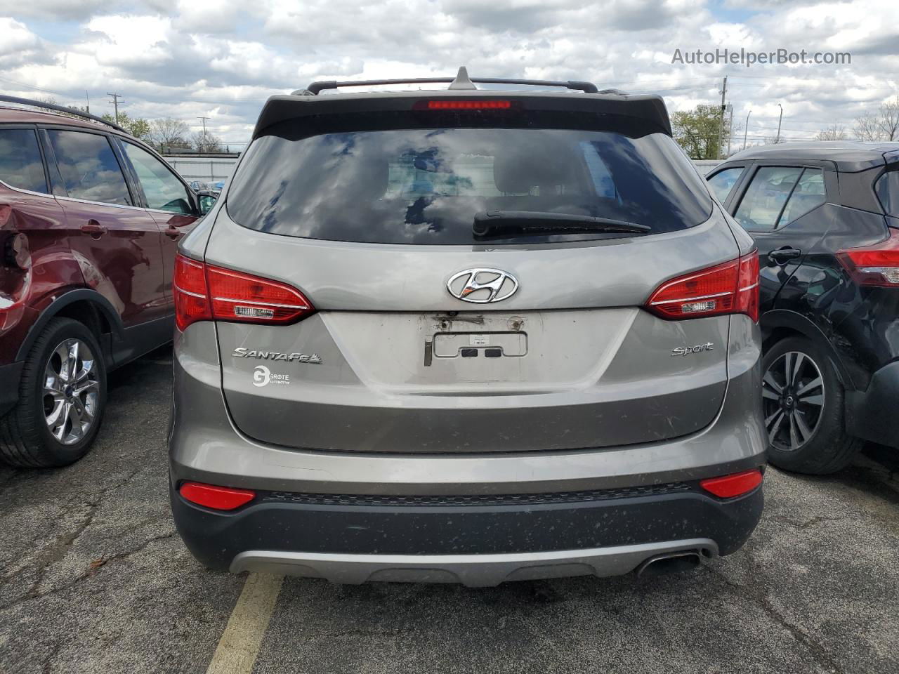 2014 Hyundai Santa Fe Sport  Beige vin: 5XYZU3LB1EG158584