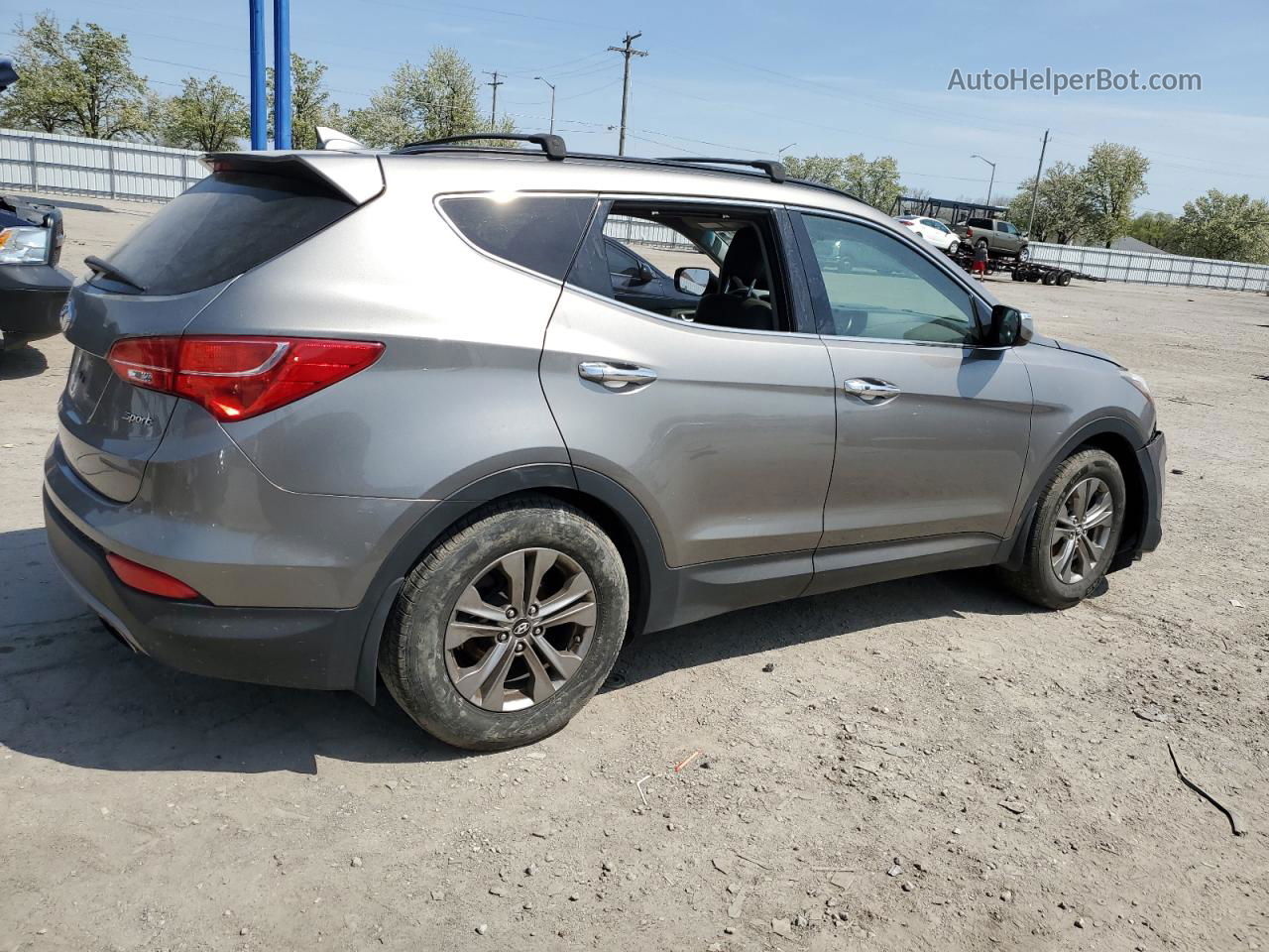 2014 Hyundai Santa Fe Sport  Бежевый vin: 5XYZU3LB1EG158584