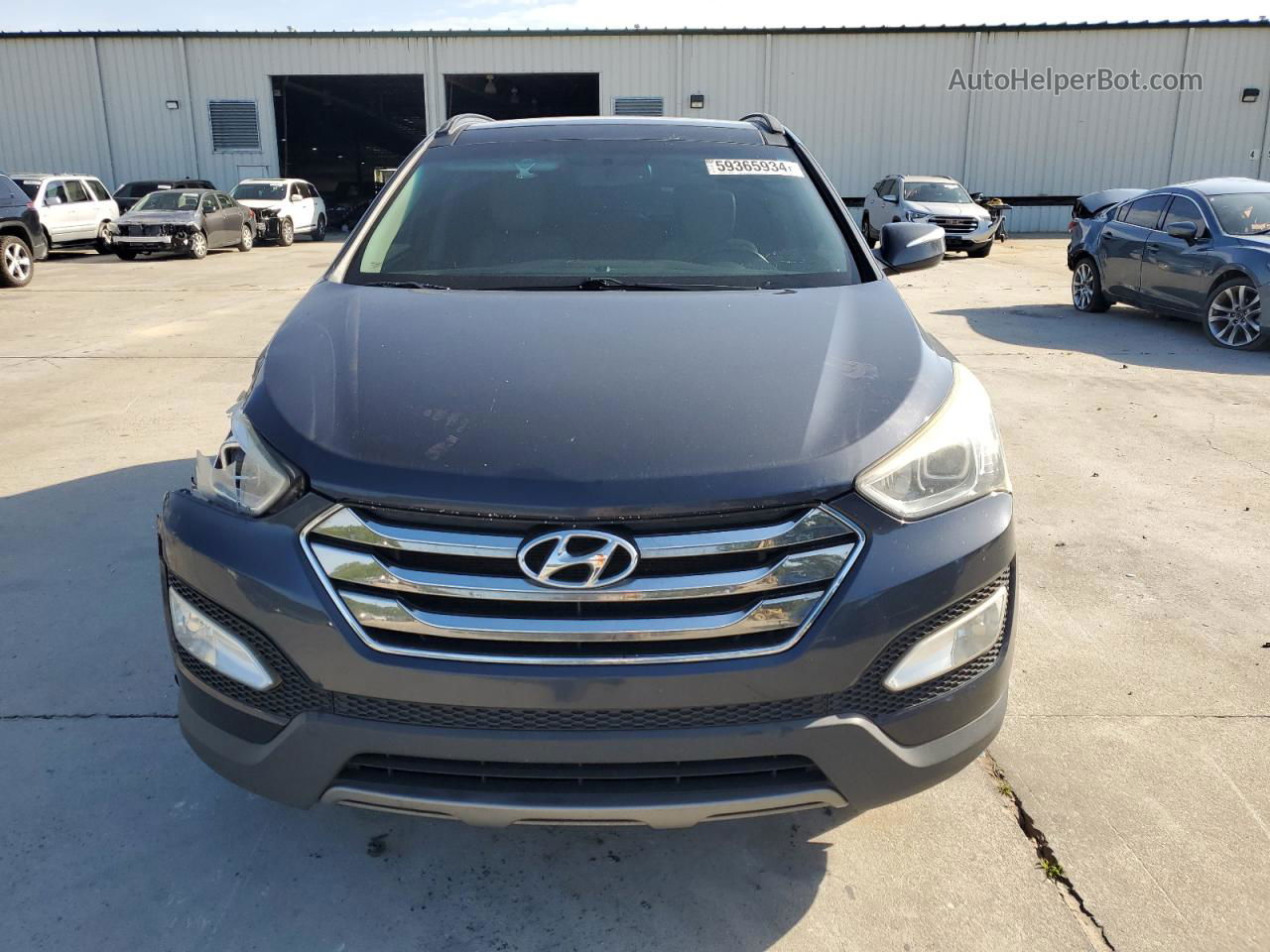 2014 Hyundai Santa Fe Sport  Gray vin: 5XYZU3LB1EG190709