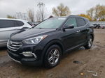 2018 Hyundai Santa Fe Sport  Black vin: 5XYZU3LB1JG514770