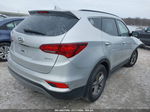 2018 Hyundai Santa Fe Sport 2.4l Silver vin: 5XYZU3LB1JG545646