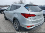 2018 Hyundai Santa Fe Sport 2.4l Silver vin: 5XYZU3LB1JG545646