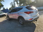 2018 Hyundai Santa Fe Sport  Silver vin: 5XYZU3LB1JG555268