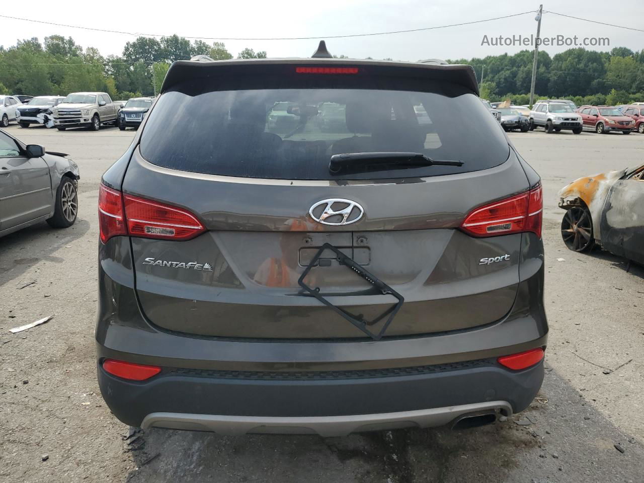 2013 Hyundai Santa Fe Sport  Brown vin: 5XYZU3LB2DG106914