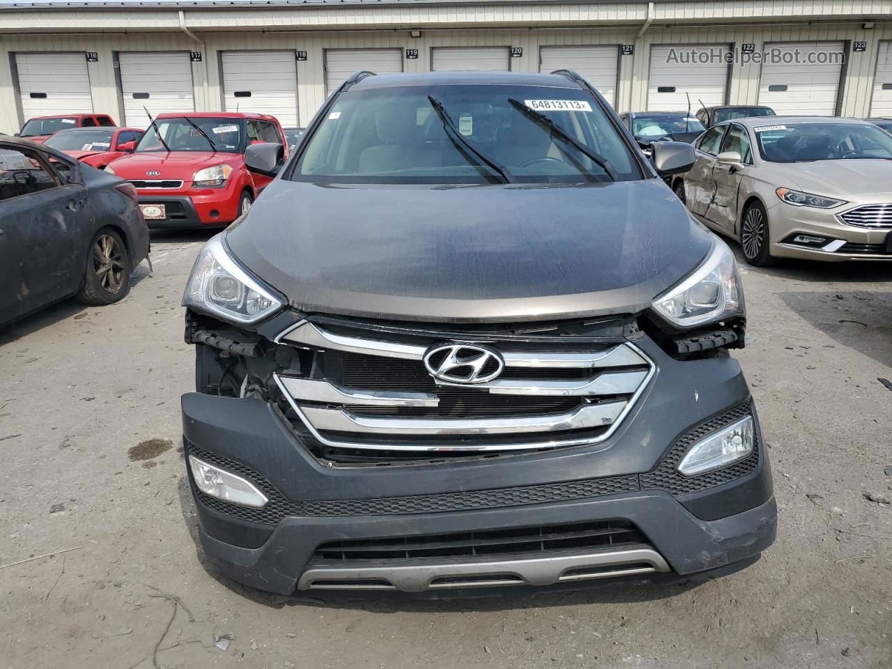 2013 Hyundai Santa Fe Sport  Brown vin: 5XYZU3LB2DG106914