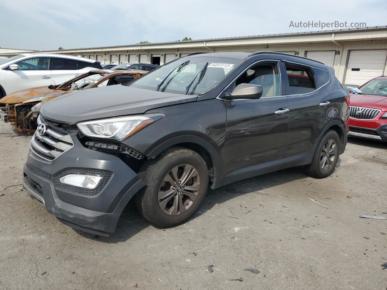 2013 Hyundai Santa Fe Sport  Brown vin: 5XYZU3LB2DG106914