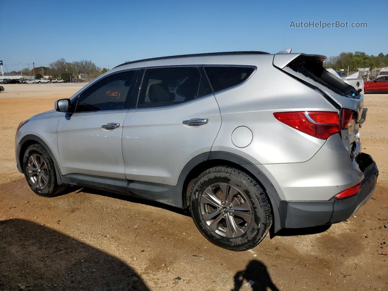 2013 Hyundai Santa Fe Sport  Серебряный vin: 5XYZU3LB2DG122403