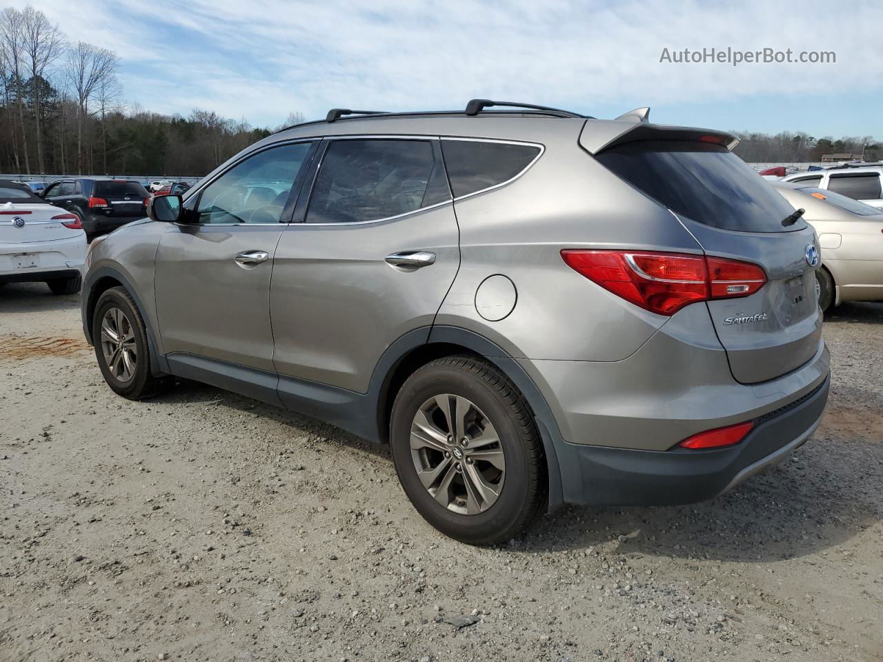 2014 Hyundai Santa Fe Sport  Серый vin: 5XYZU3LB2EG167911