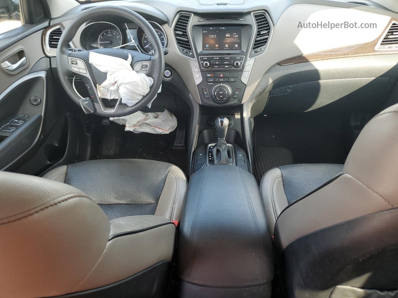 2018 Hyundai Santa Fe Sport  Серый vin: 5XYZU3LB2JG511912