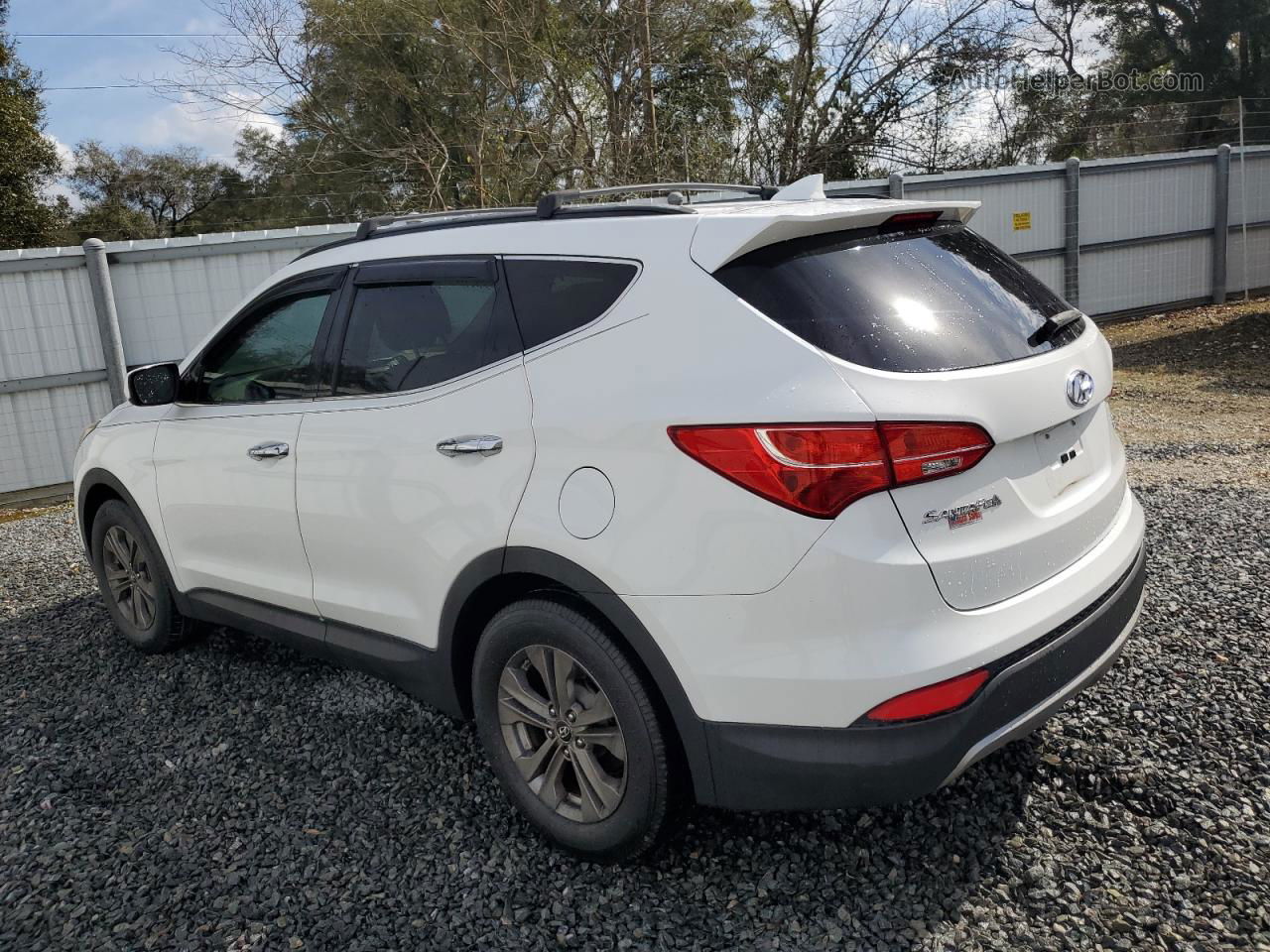 2014 Hyundai Santa Fe Sport  Белый vin: 5XYZU3LB3EG180473