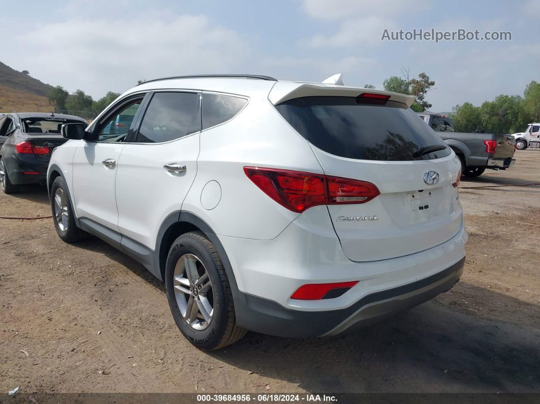 2018 Hyundai Santa Fe Sport 2.4l White vin: 5XYZU3LB3JG519307