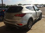 2018 Hyundai Santa Fe Sport Silver vin: 5XYZU3LB3JG524670