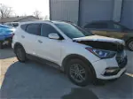 2018 Hyundai Santa Fe Sport  White vin: 5XYZU3LB3JG547253