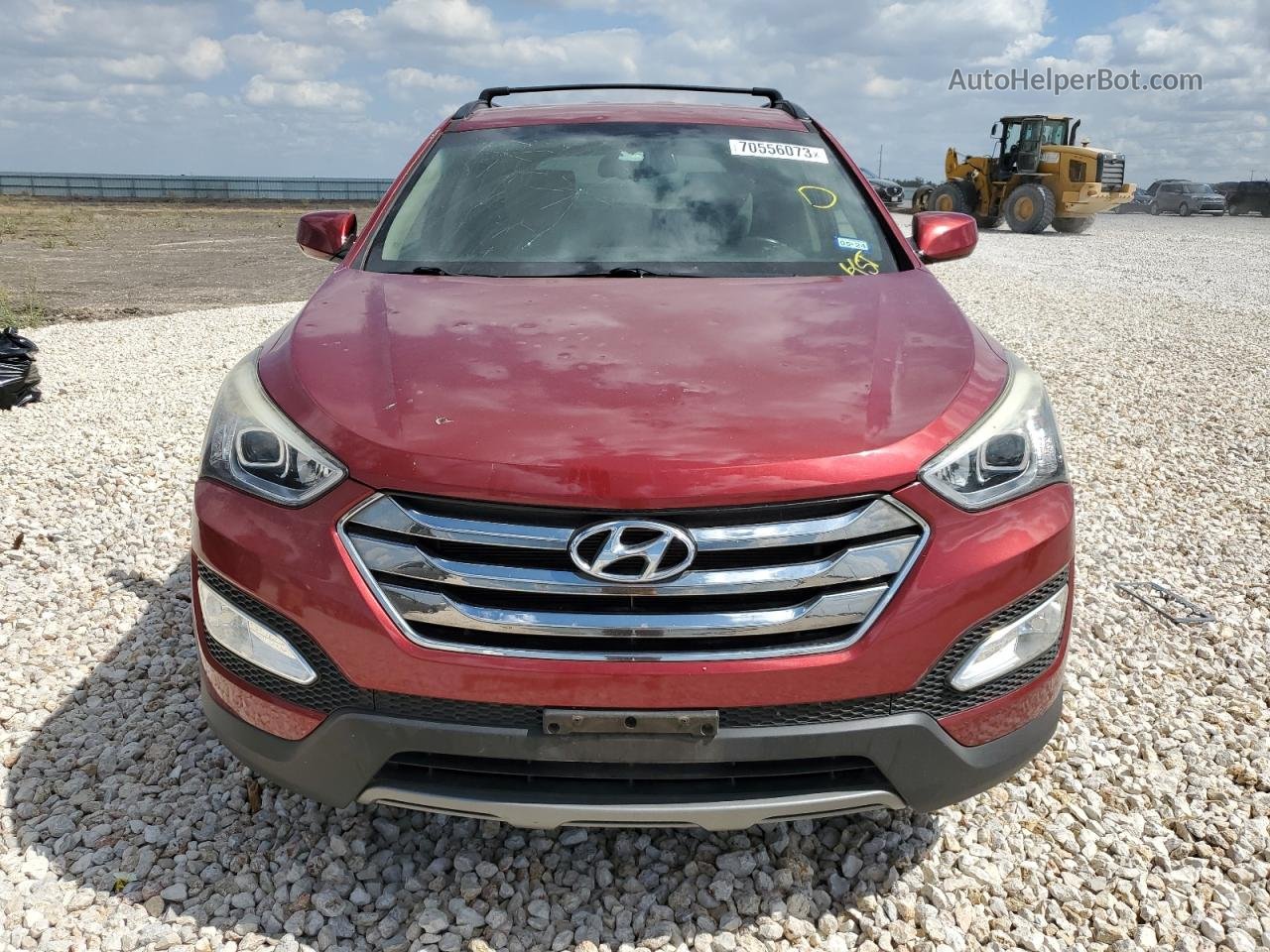 2014 Hyundai Santa Fe Sport  Maroon vin: 5XYZU3LB4EG195483