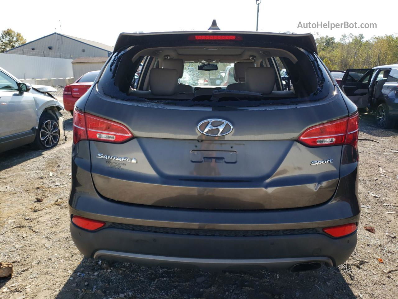 2014 Hyundai Santa Fe Sport  Beige vin: 5XYZU3LB4EG216638