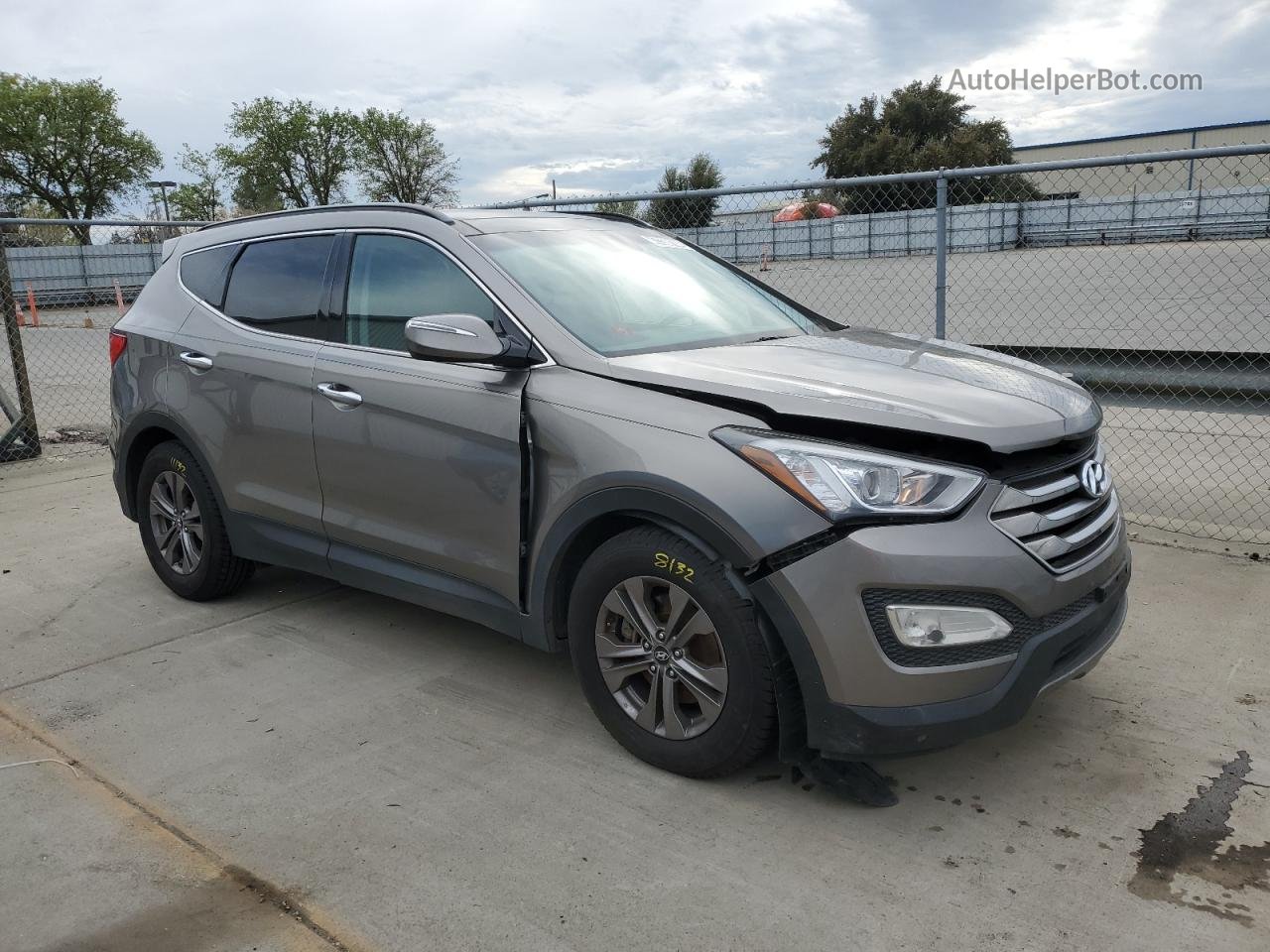 2015 Hyundai Santa Fe Sport  Brown vin: 5XYZU3LB4FG237829