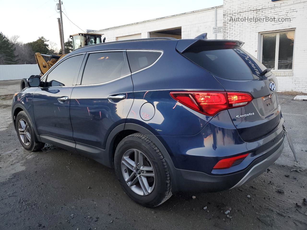 2018 Hyundai Santa Fe Sport  Blue vin: 5XYZU3LB4JG511149