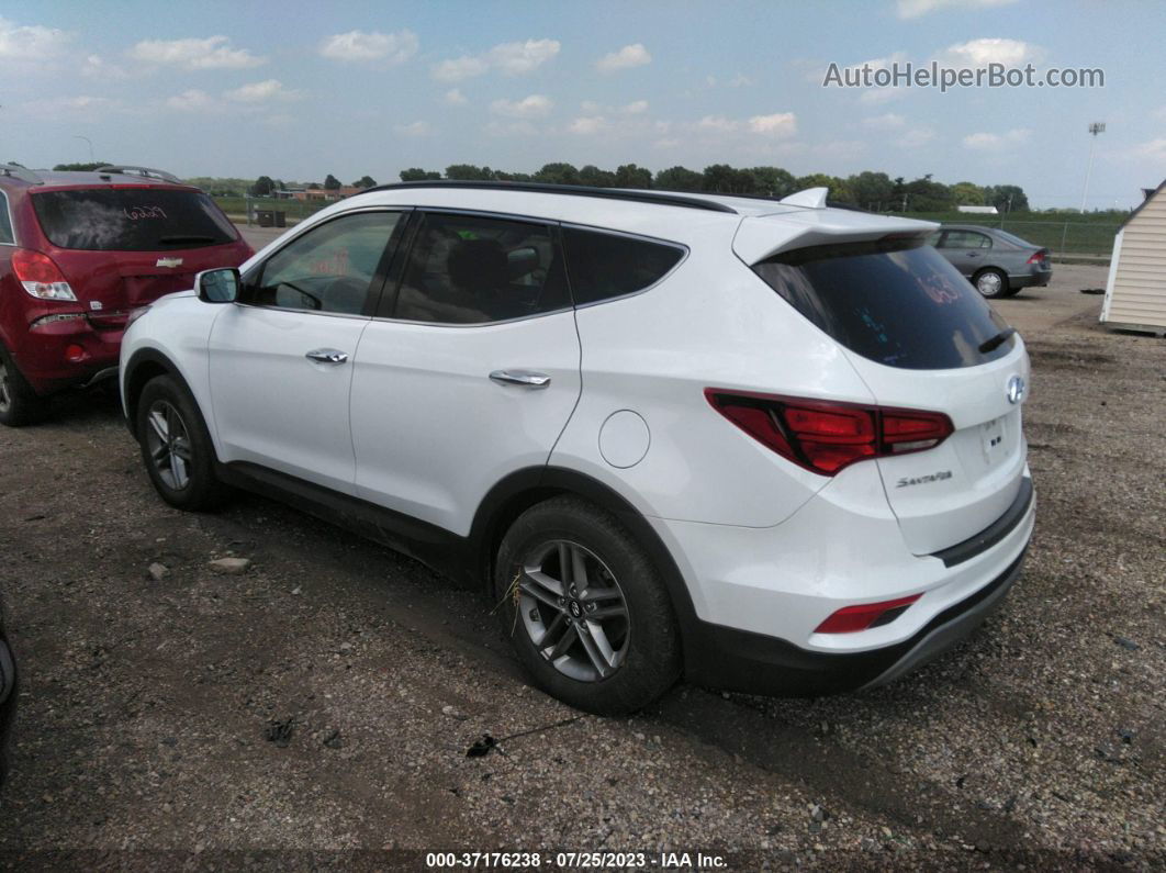 2018 Hyundai Santa Fe Sport 2.4l White vin: 5XYZU3LB4JG555068