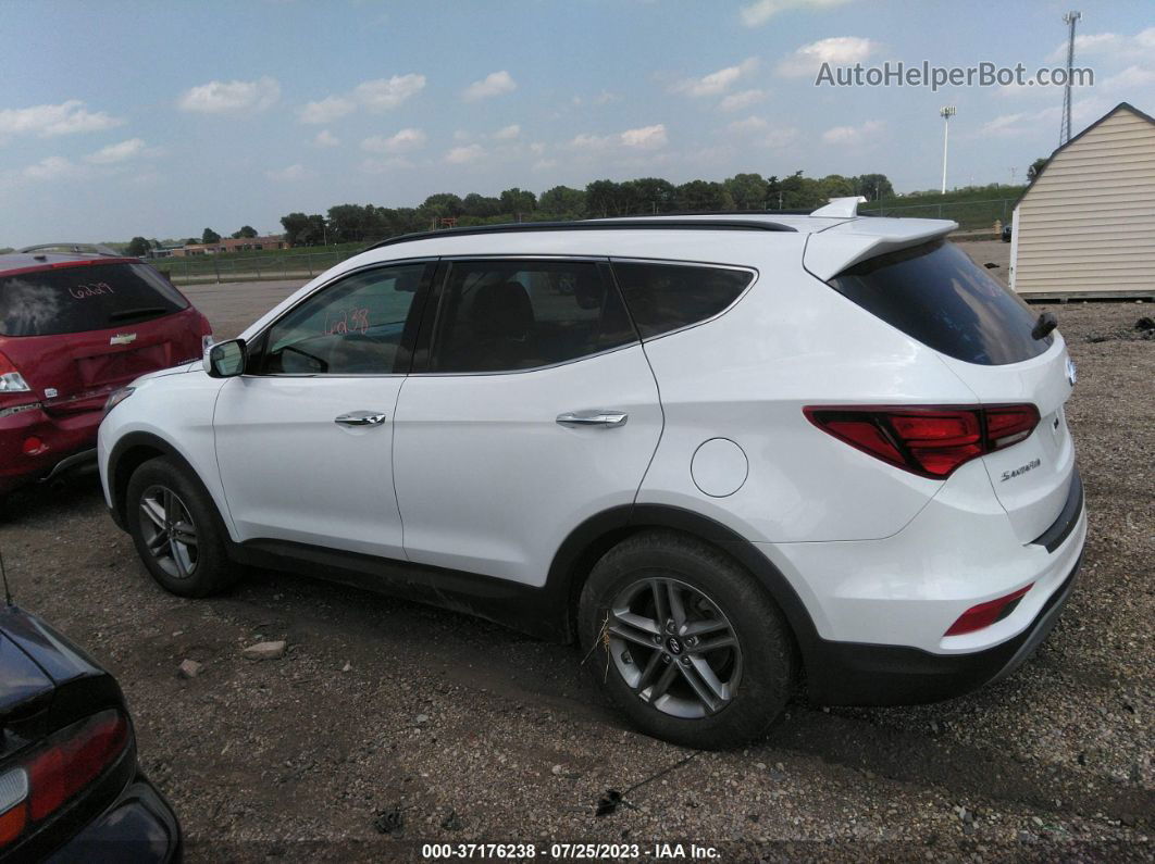 2018 Hyundai Santa Fe Sport 2.4l White vin: 5XYZU3LB4JG555068