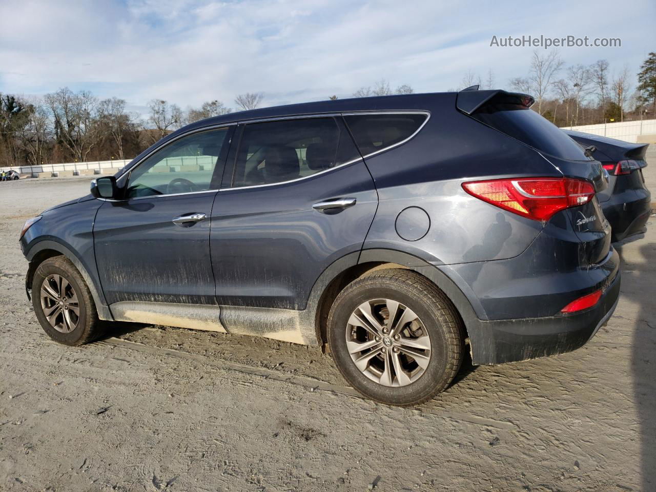 2013 Hyundai Santa Fe Sport  Blue vin: 5XYZU3LB5DG082544