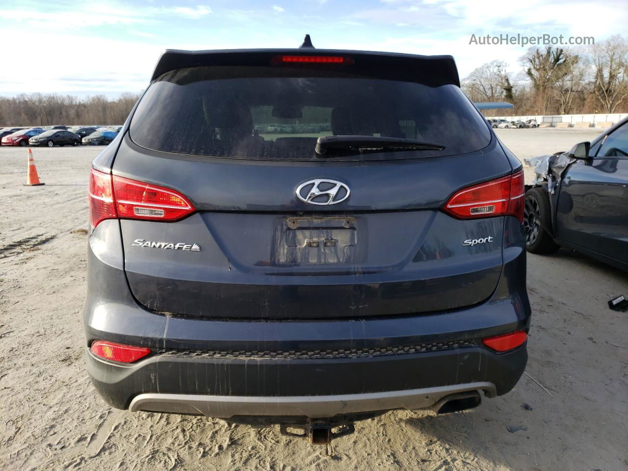 2013 Hyundai Santa Fe Sport  Blue vin: 5XYZU3LB5DG082544