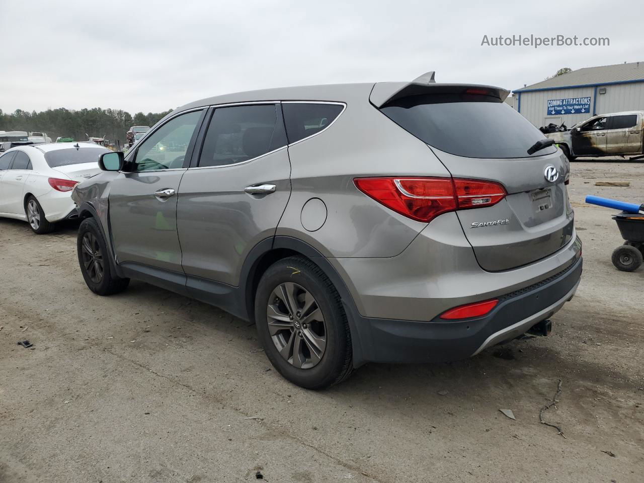 2014 Hyundai Santa Fe Sport  Желто-коричневый vin: 5XYZU3LB5EG128410