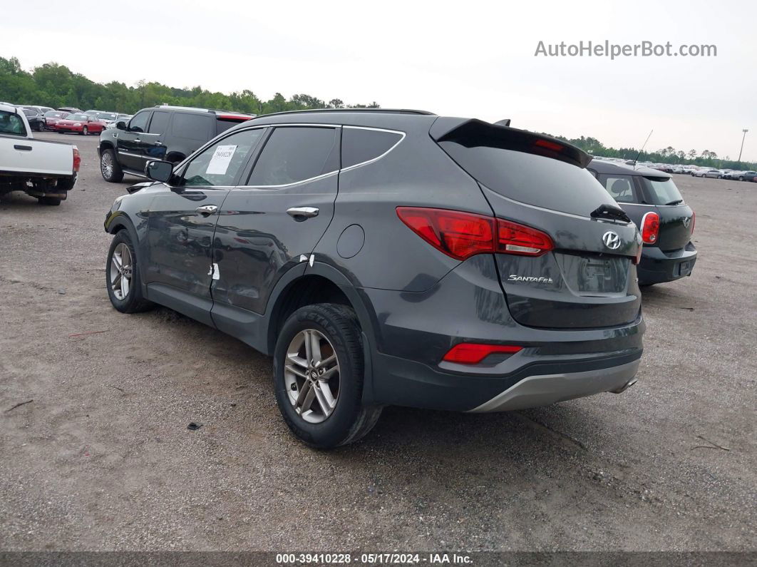 2018 Hyundai Santa Fe Sport 2.4l Black vin: 5XYZU3LB5JG511824