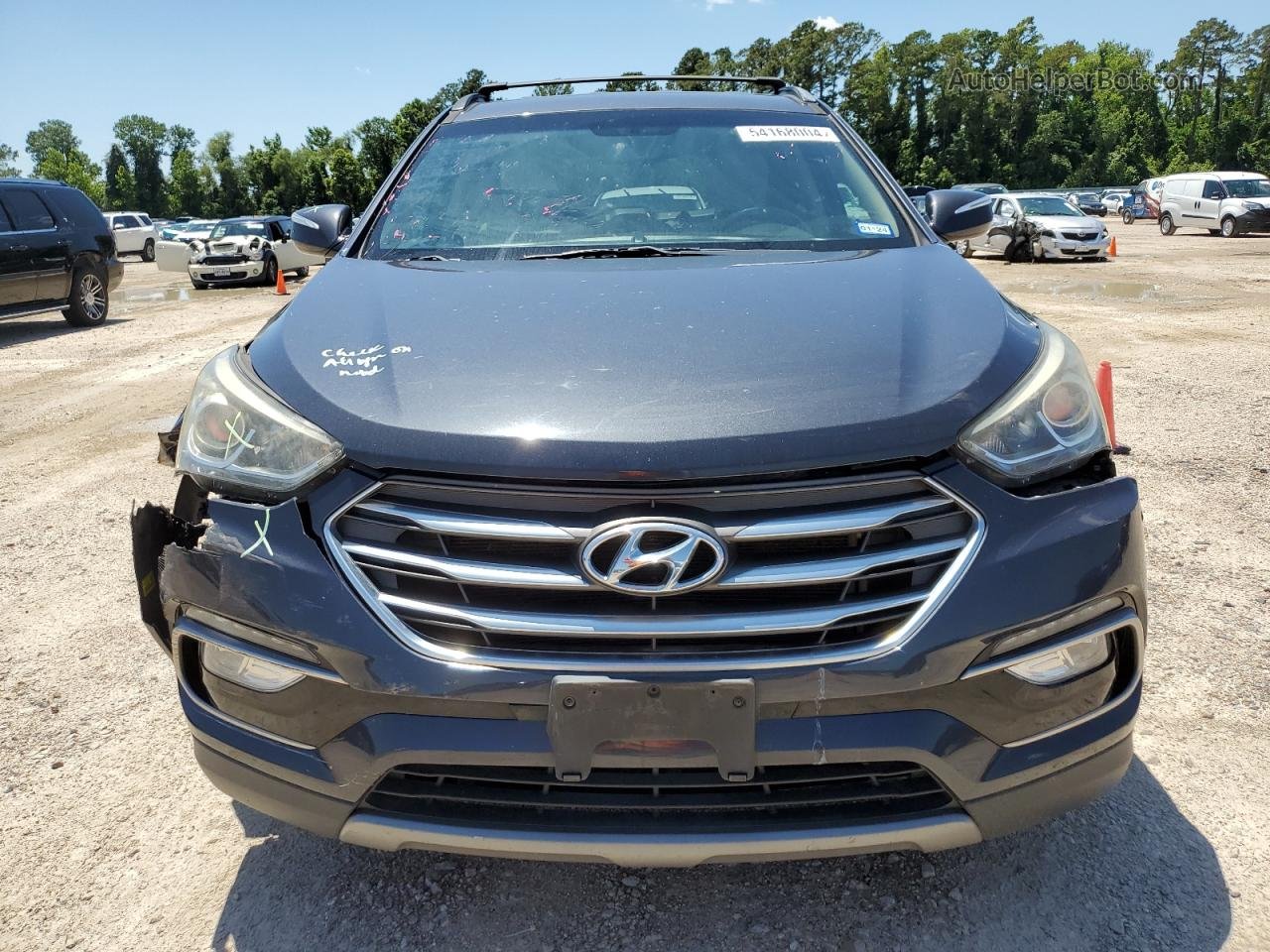 2018 Hyundai Santa Fe Sport  Charcoal vin: 5XYZU3LB5JG525173