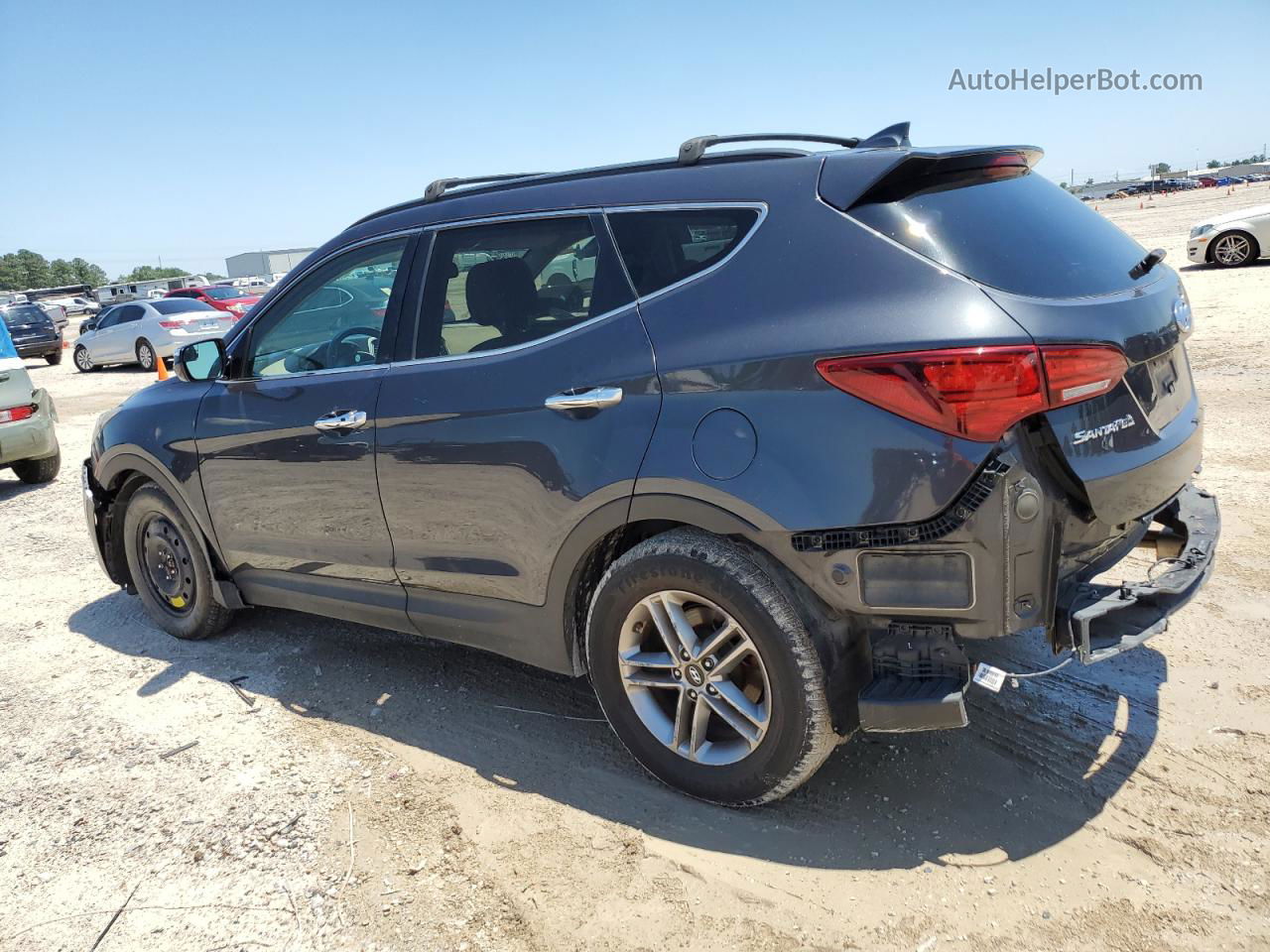 2018 Hyundai Santa Fe Sport  Charcoal vin: 5XYZU3LB5JG525173