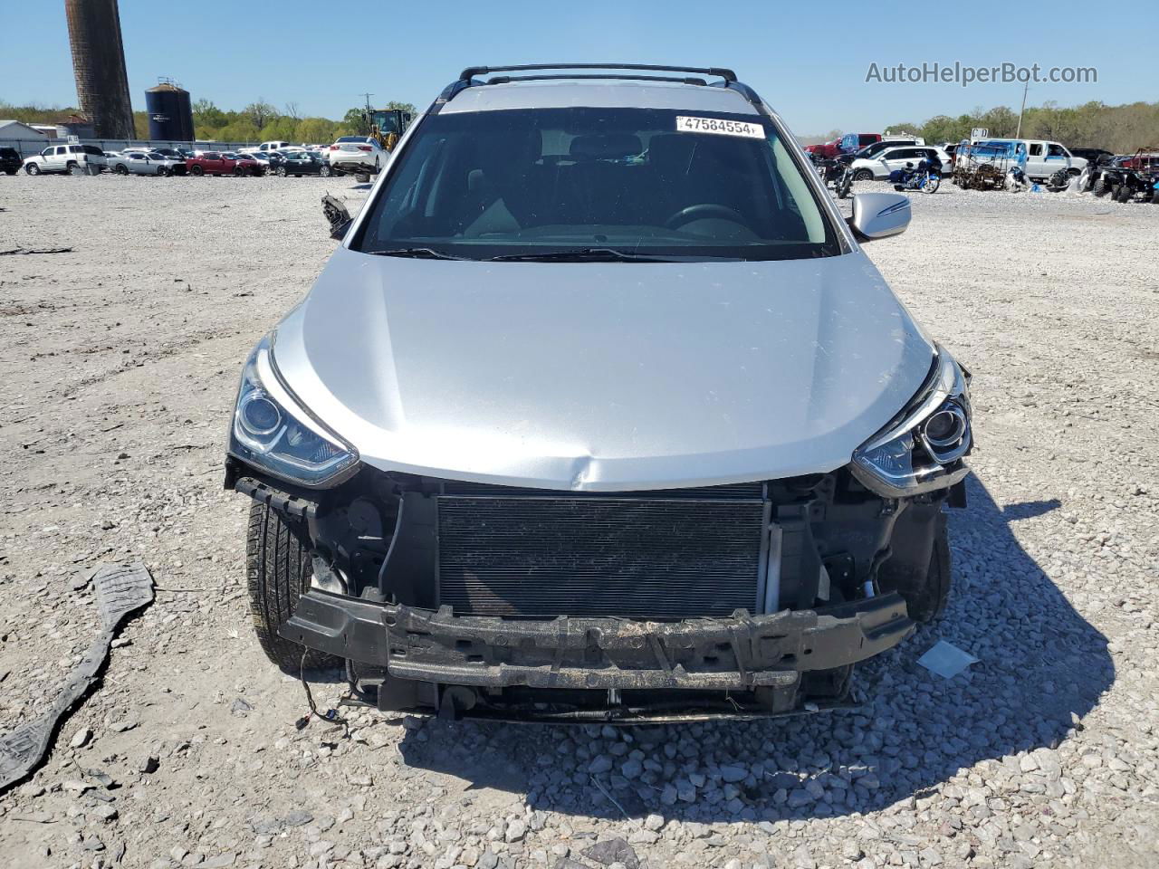 2018 Hyundai Santa Fe Sport  Silver vin: 5XYZU3LB5JG543737