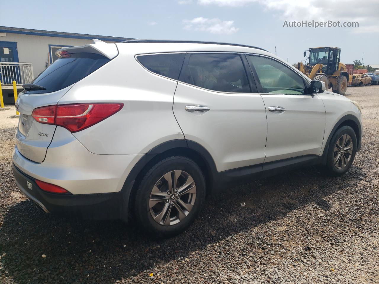 2013 Hyundai Santa Fe Sport  Серебряный vin: 5XYZU3LB6DG019629