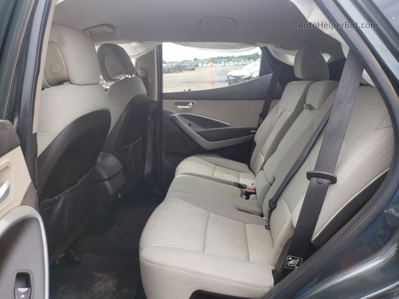 2014 Hyundai Santa Fe Sport  Черный vin: 5XYZU3LB6EG166292