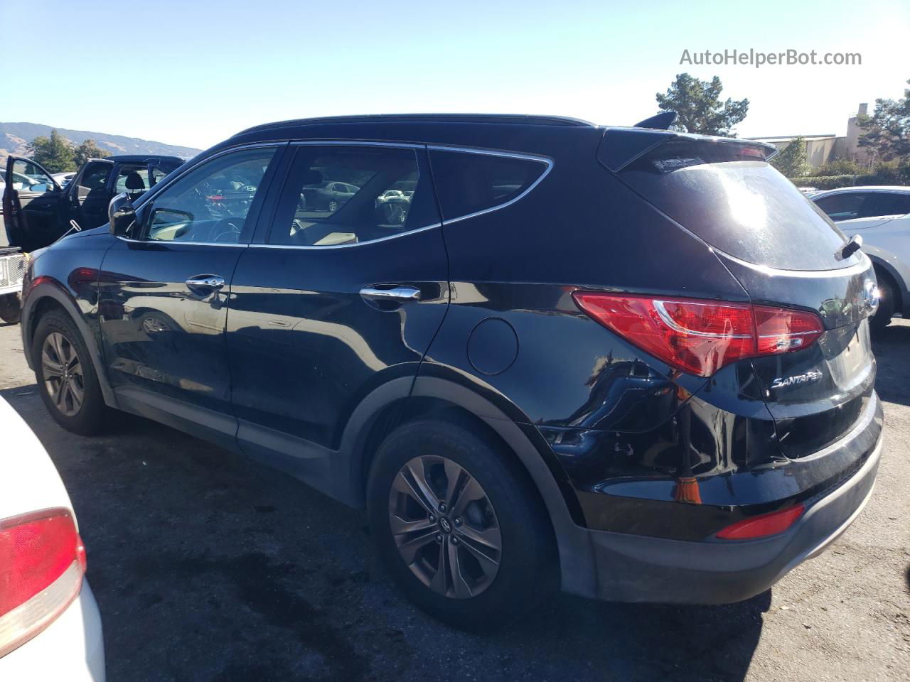 2015 Hyundai Santa Fe Sport  Черный vin: 5XYZU3LB6FG266457