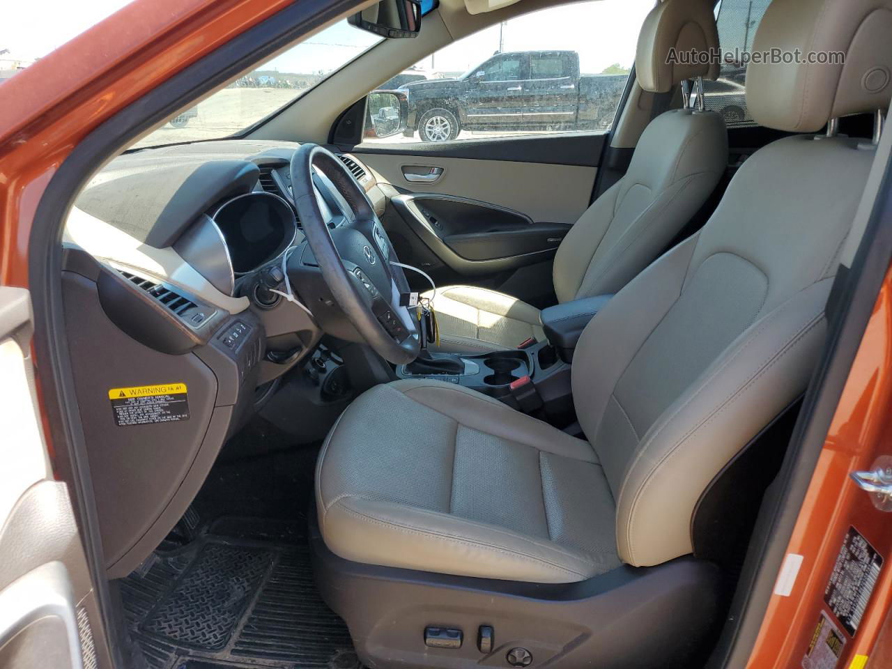 2018 Hyundai Santa Fe Sport  Orange vin: 5XYZU3LB6JG508785