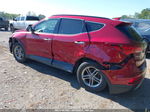 2018 Hyundai Santa Fe Sport 2.4l Red vin: 5XYZU3LB6JG512092