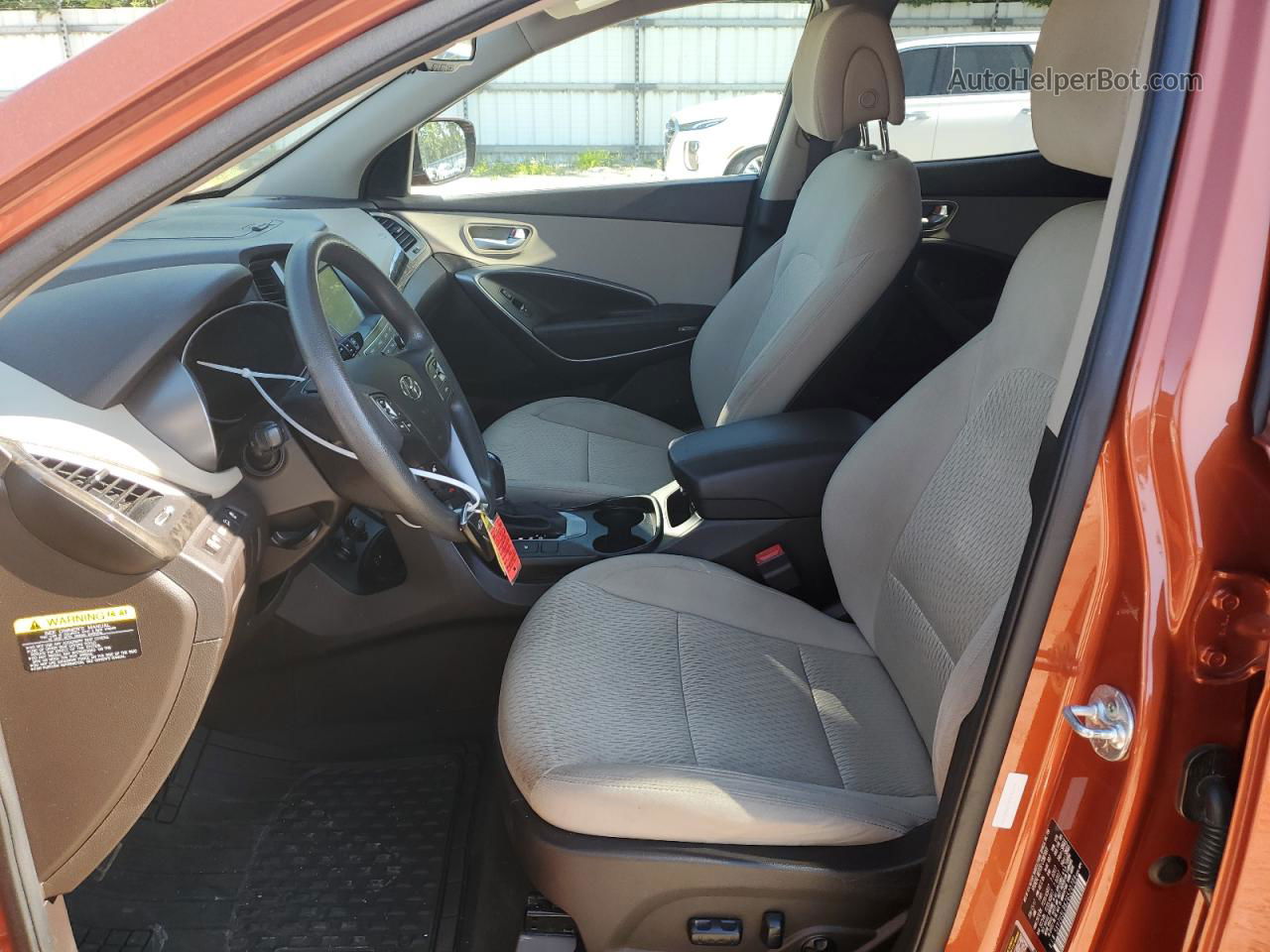 2018 Hyundai Santa Fe Sport  Orange vin: 5XYZU3LB6JG520709